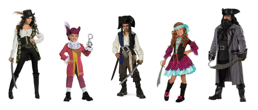Pirate Cruise Costumes